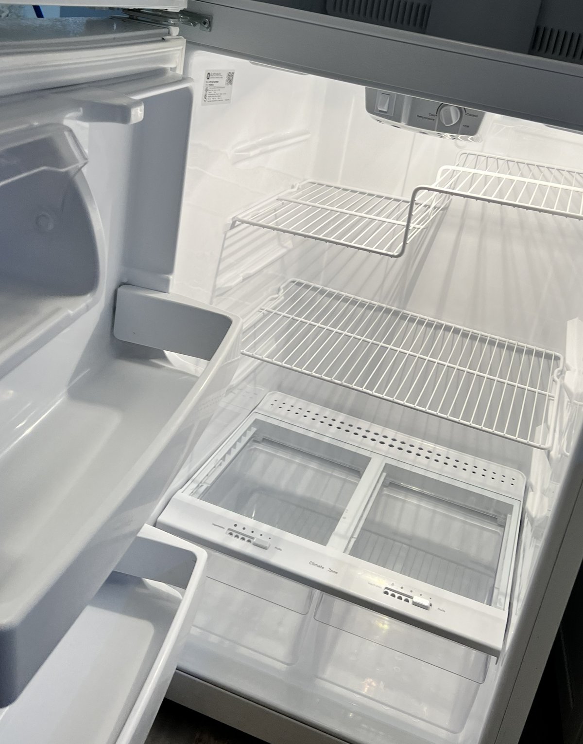 Fridge after cleaning by The Cleaning Queen LLC